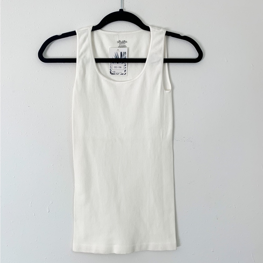 ❌SOLD❌  NWT Nikibiki Ribbed Seamless Classic Tank Top
